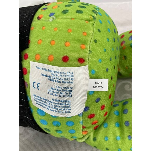 Build-A-Bear Green Frog Plush In Tuxedo Outfit With‎ Sneakers - Picture 5 of 6